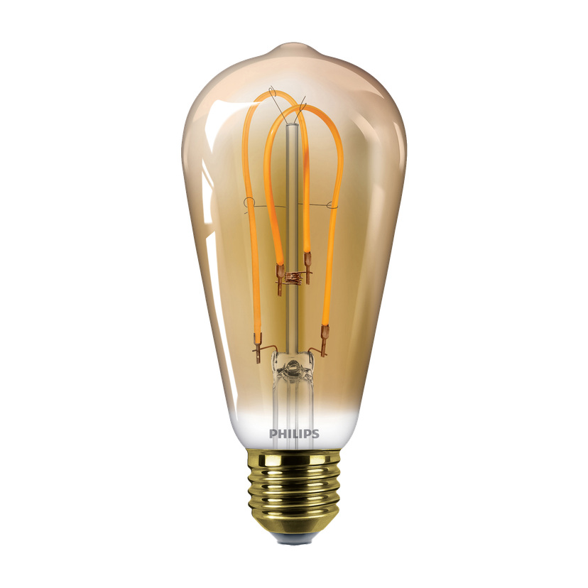 Dimbar edisonpære LED E27 4 W 250 lm