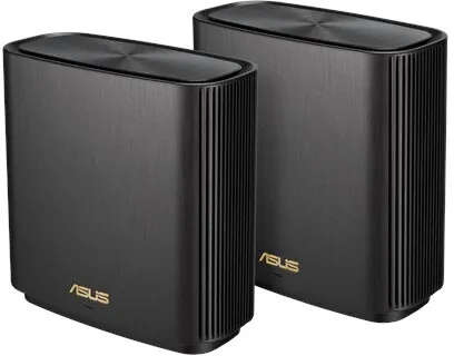 ASUS ZenWiFi AX (XT8) - Wi-Fi-system - (2 routere) - op til 5500 sq.ft - mesh 1GbE, 2.5GbE - Wi-Fi 6 - Tri-Band