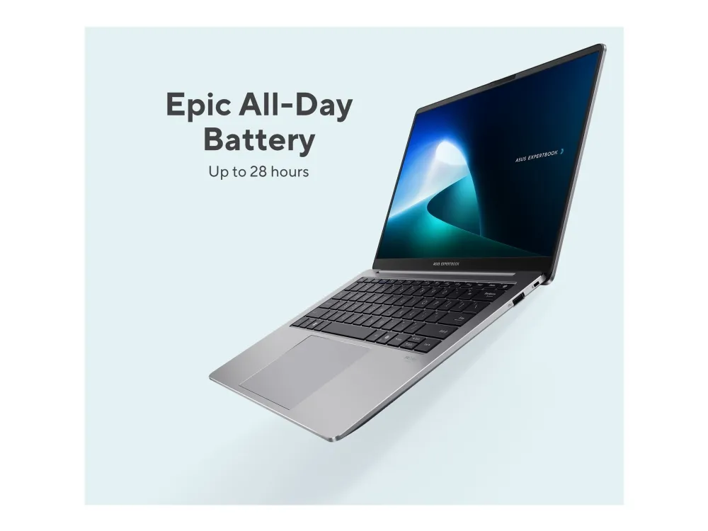 ASUS ExpertBook P5 P5405CSA-NZ0119X - 180° hængselsdesign - Intel Core Ultra 7 - 258V / op til 4.8 GHz - Win 11 Pro - Intel Arc Graphics 140V - 32 GB RAM - 1 TB SSD NVMe - 14