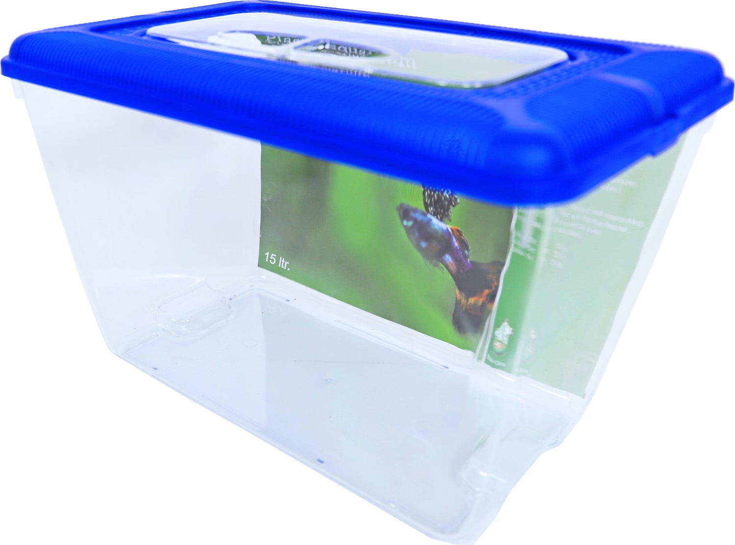 Penn Plax aquarium blauw 15 L