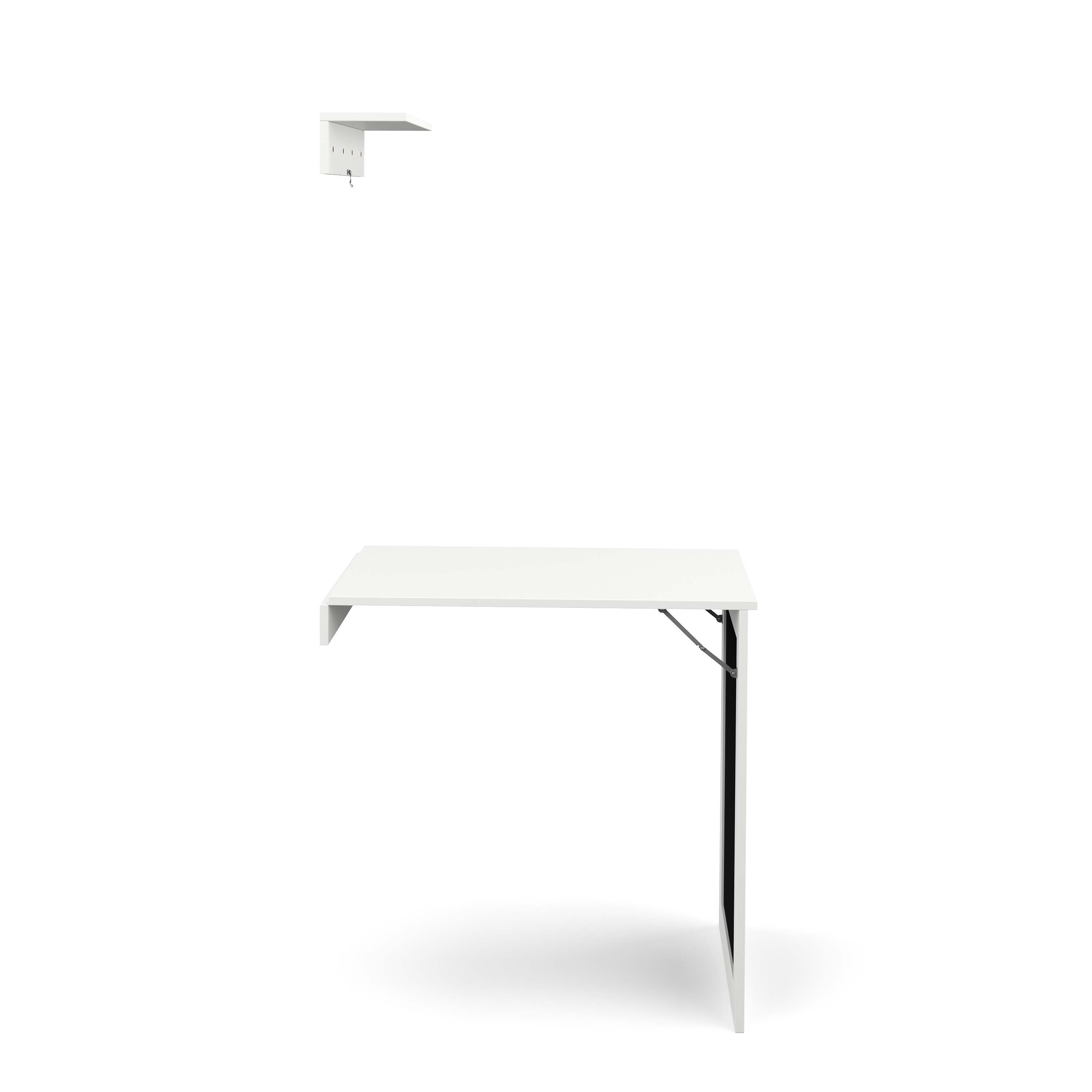 Wandklapptisch CELIA 50 x 75 cm weiss