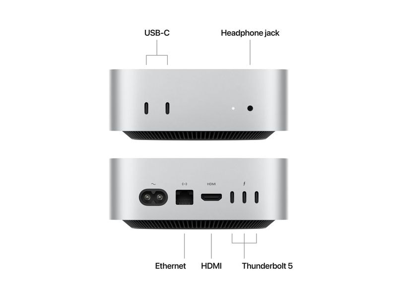 Apple Mac mini 2024 M4 Pro 1 TB / 48 GB Mac mini. Passt perfekt in jedem Setup.