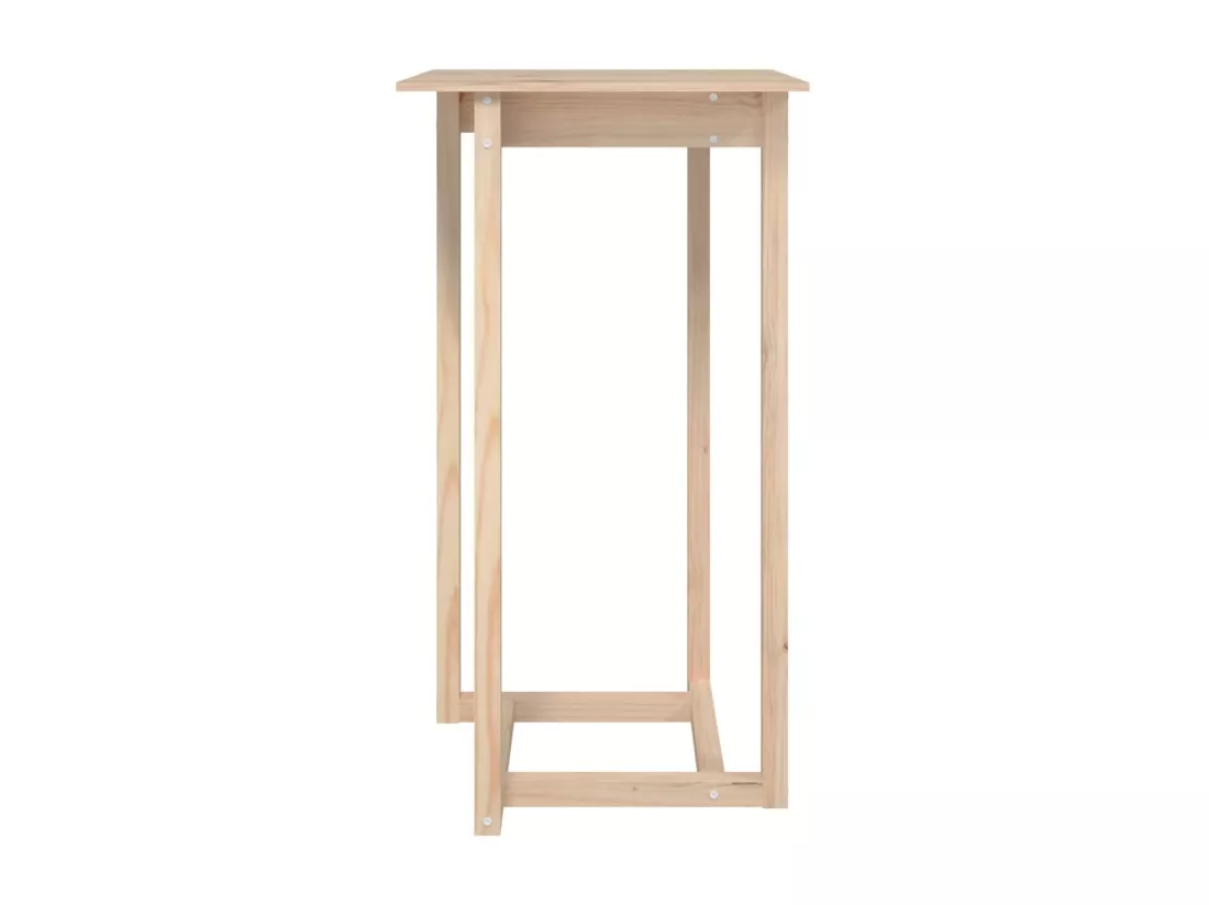 Table de bar 60x60x110 cm Bois massif de pin