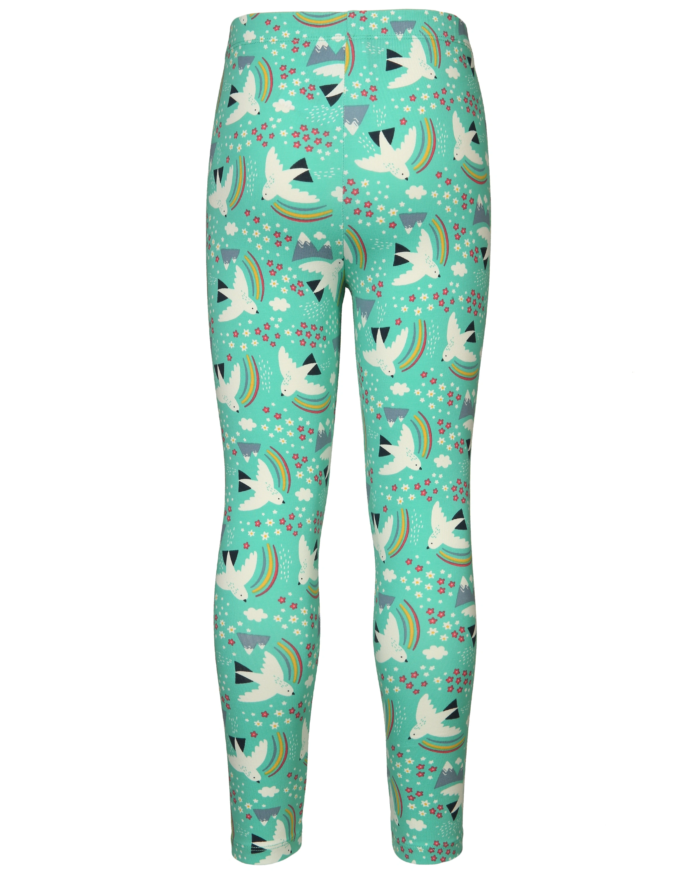 Leggings DOVE OF PEACE in mint
