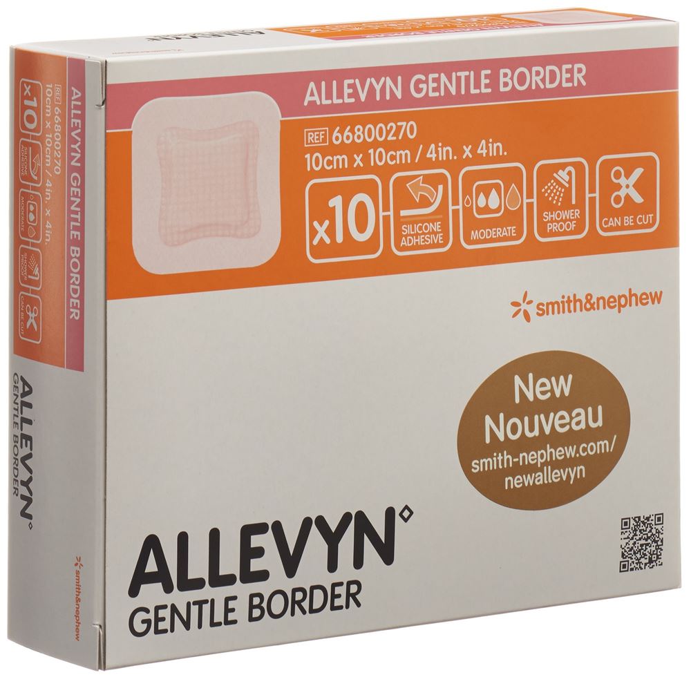 ALLEVYN Wundverband 10x10cm 10 Stk