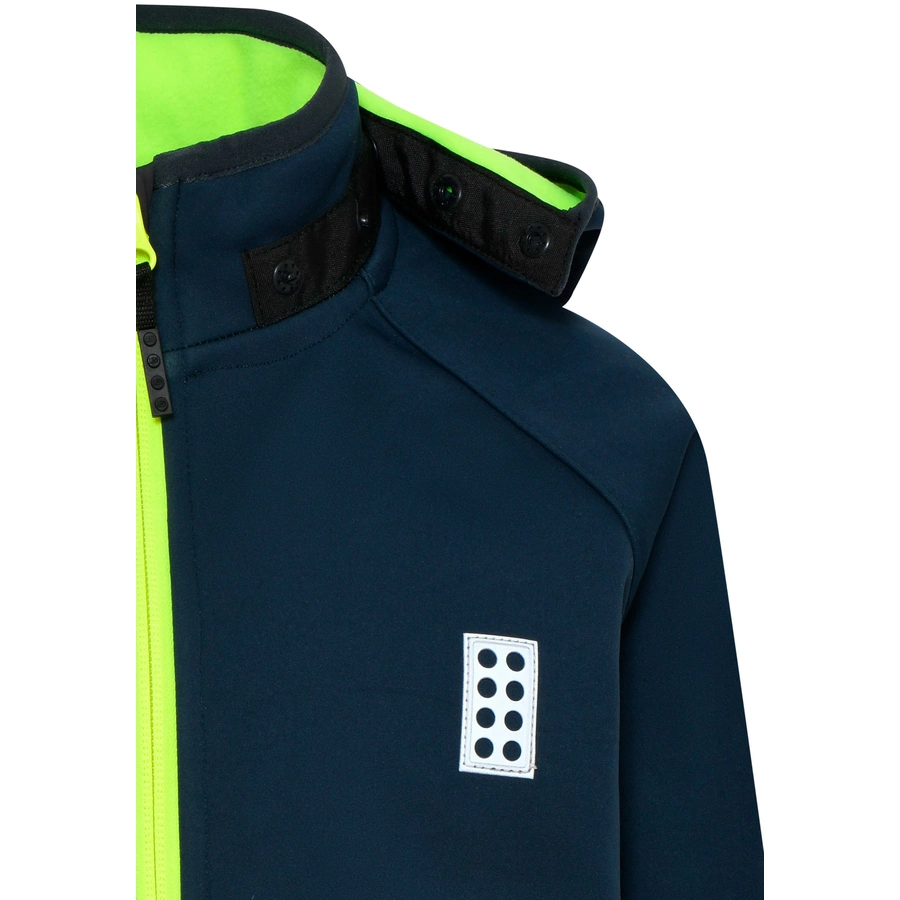 LEGO® WEAR Softshell Jacke LWSKY 764 Blaugelb