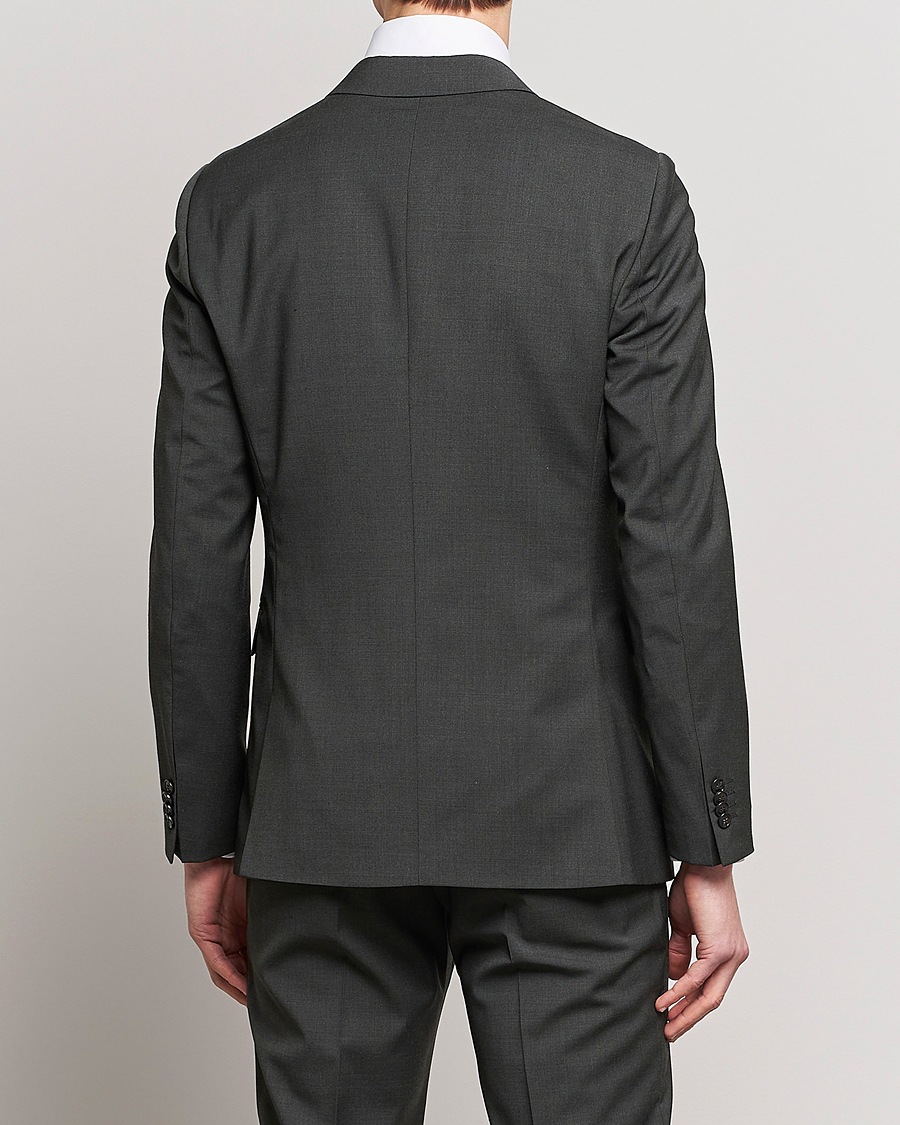 Tiger of Sweden Jerretts Wool Travel Suit Olive Extreme