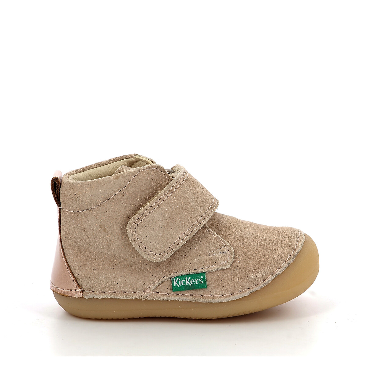 KICKERS<br>Chinelo de couro macio Sabio