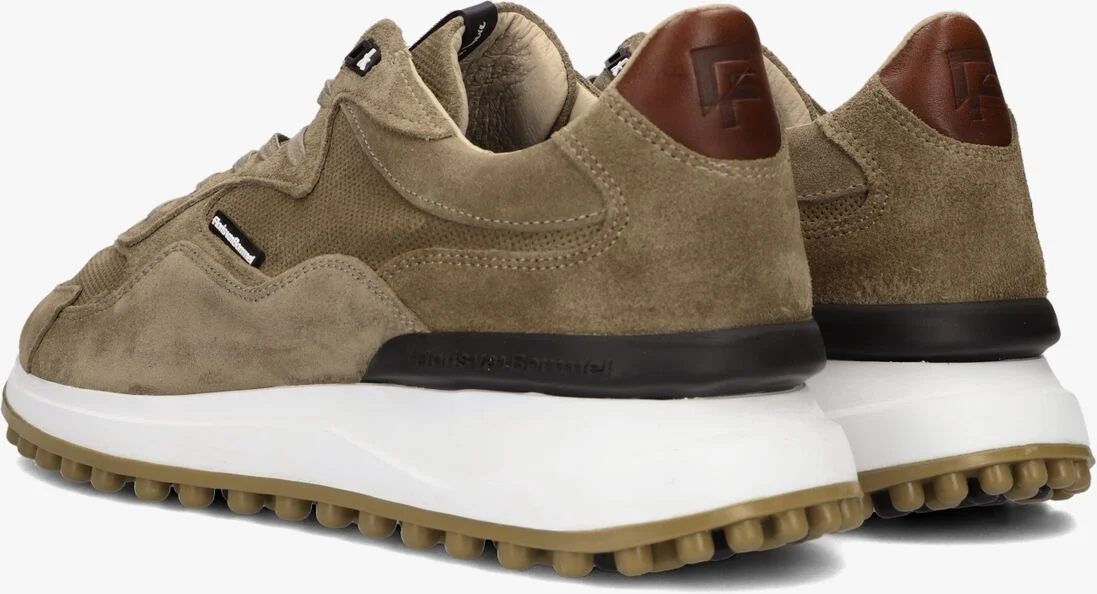 FLORIS VAN BOMMEL bruine floris van bommel lage sneakers sfm-10082