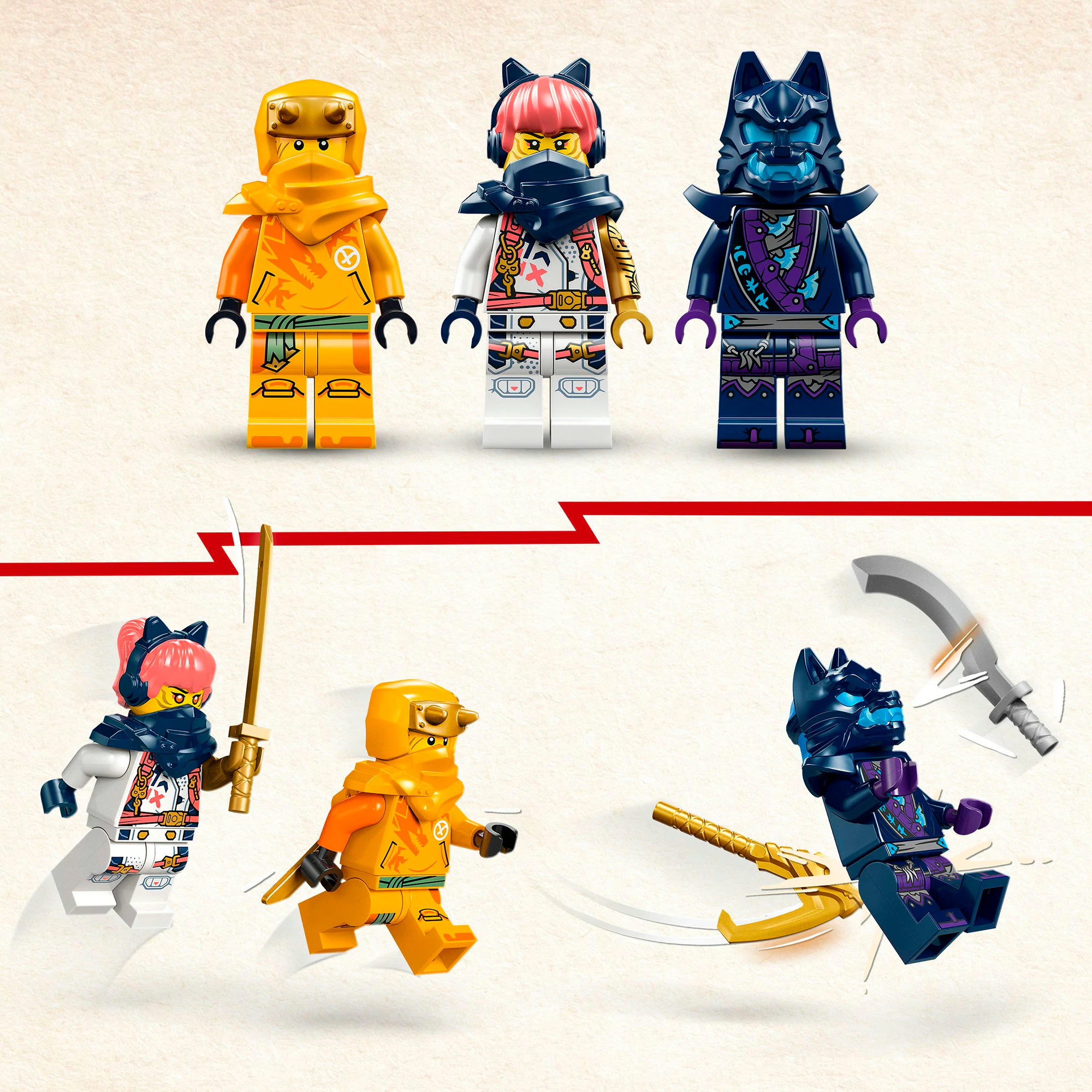 LEGO Konstruktionsspielzeug Ninjago Riyu der Babydrache
