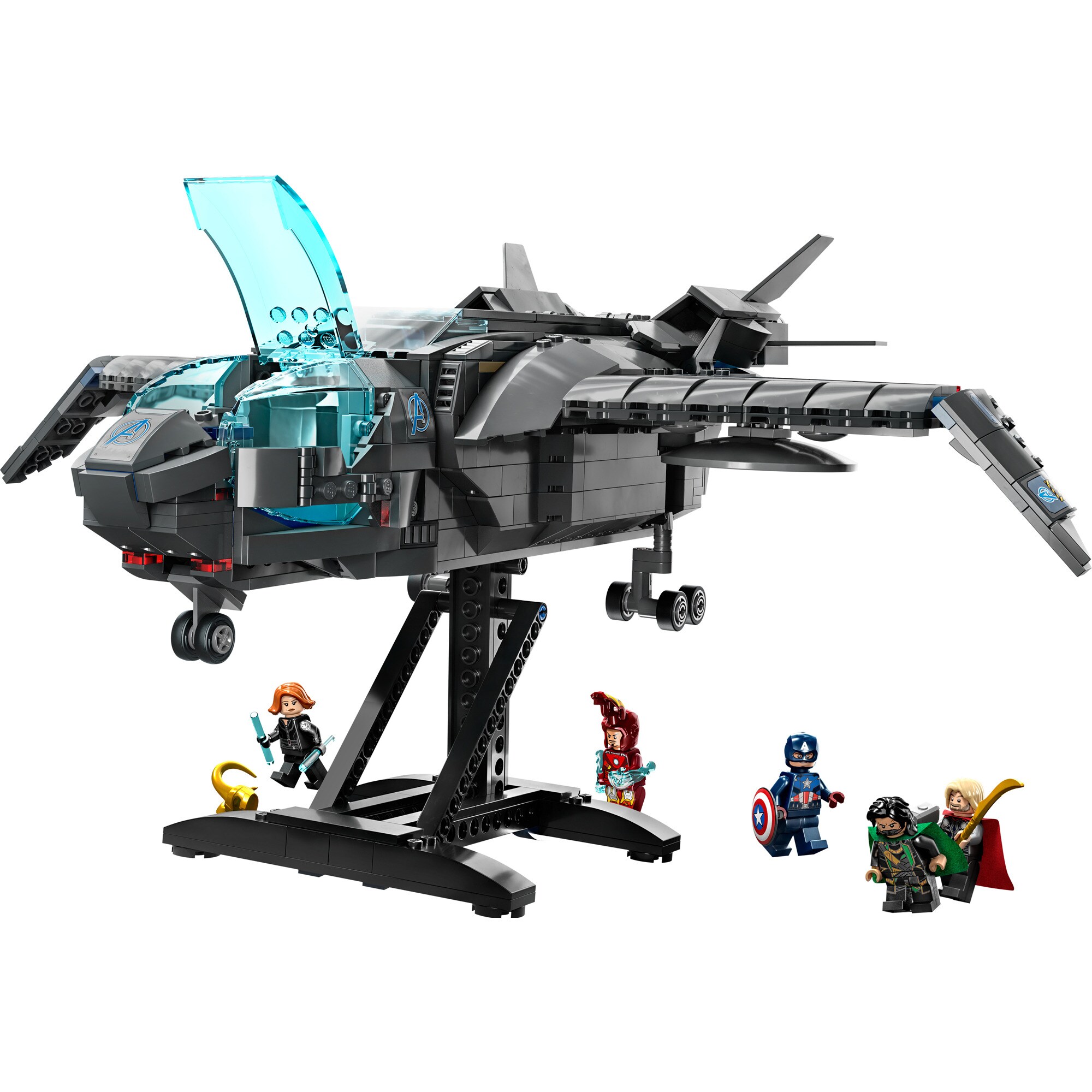 LEGO Konstruktionsspielzeug Marvel Der Quinjet der Avengers