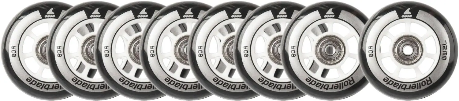 Rollerblade Inliner Hjul 8-Pak | SkatePro