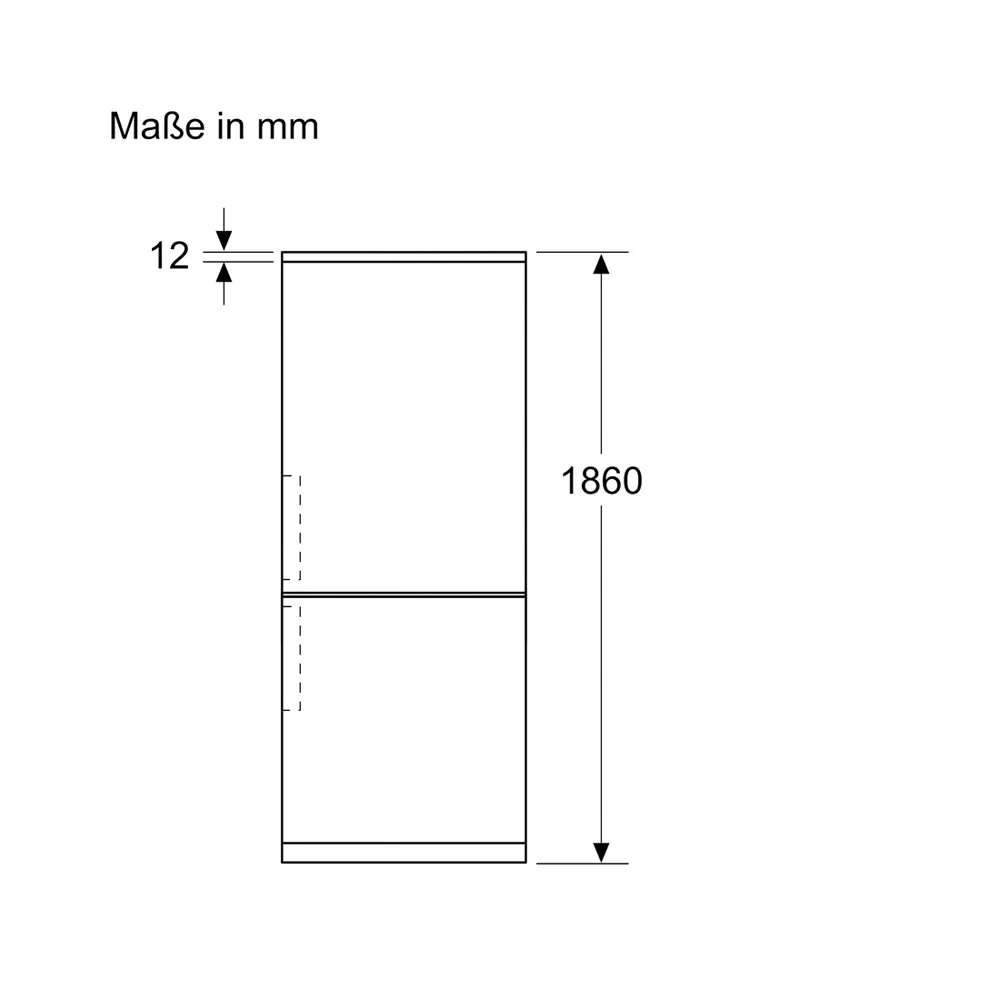 Siemens KG36N2ICF Kühl- und Gefrierkombination 321 Liter