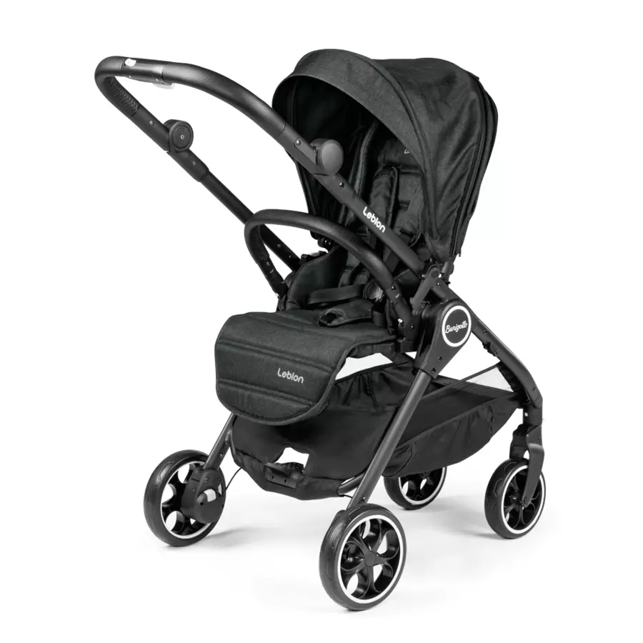 Burigotto Kombikinderwagen 3-in-1 Leblon Dark Grey