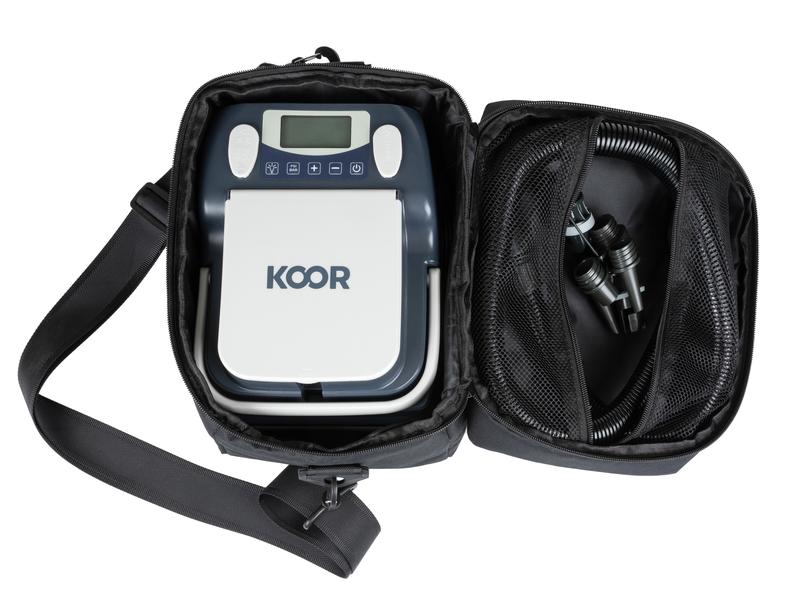 KOOR Akku-Luftpumpe Aeroo Mobile Luftpumpe für SUP und Airtrack