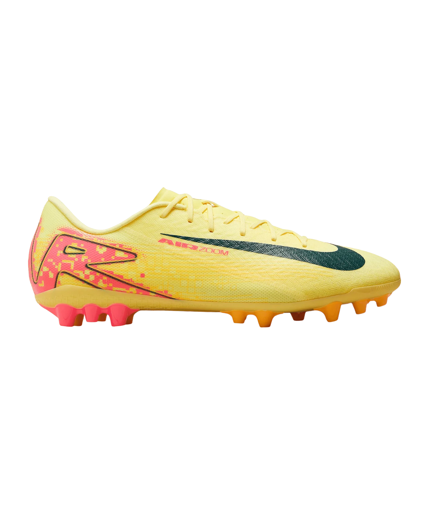 Nike Air Zoom Mercurial Vapor XVI Academy AG Mbappe Signature Orange Blau F800