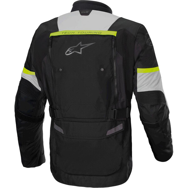 Alpinestars - Veste Bogota Pro Drystar® Noir / Gris Clair / Jaune fluo