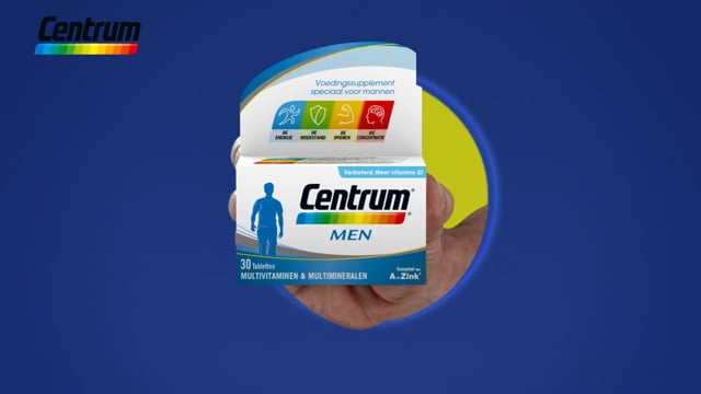 Centrum Men Multivitaminen Tabletten 90TB