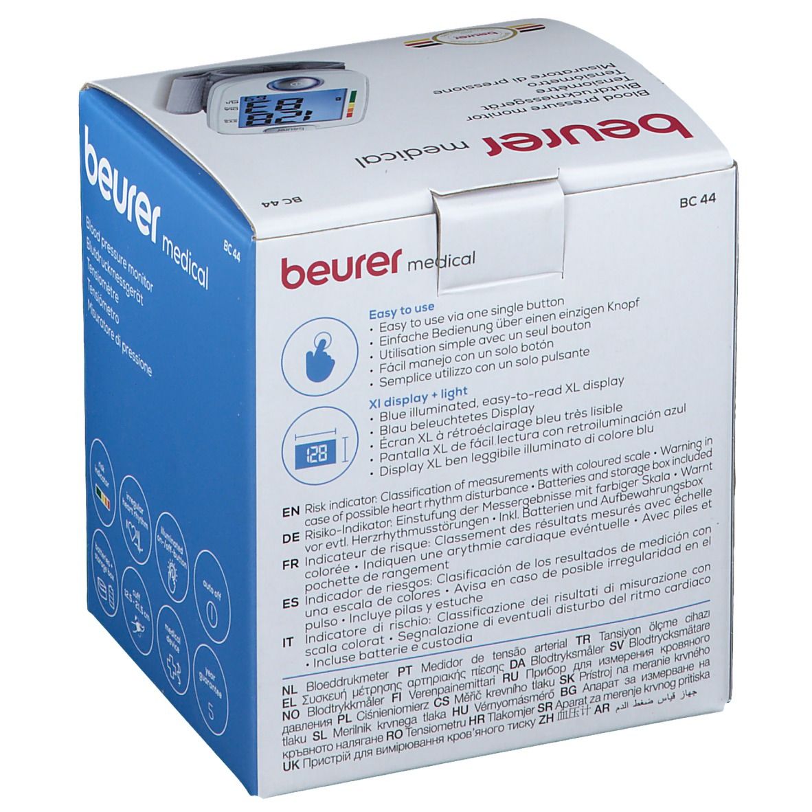 beurer Handgelenk-Blutdruckmessgerät BC44