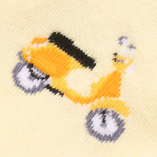 Chaussettes Robin & Emilie jaune