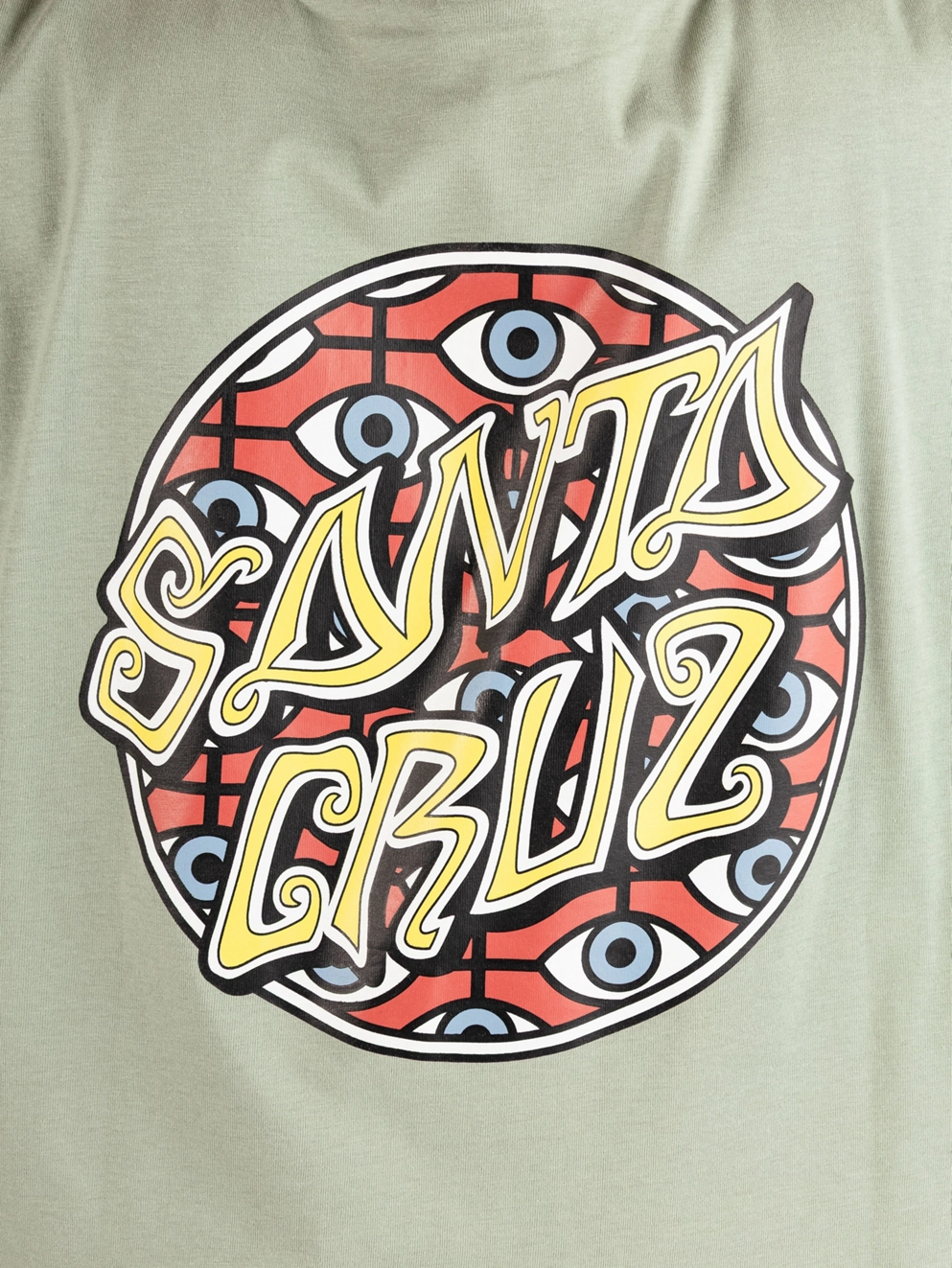 Santa Cruz Salba Eyes Dot T-Shirt moon rock