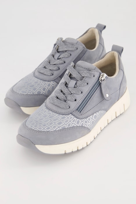 Tamaris Sneaker, Zipper, Frotteefutter, Wechselfußbett