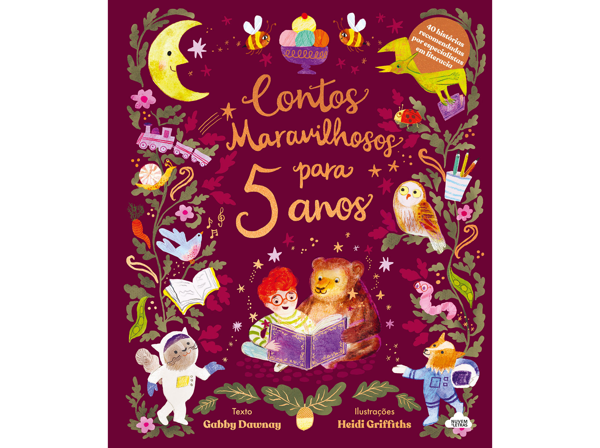 LIVRO CONTOS MARAVILHOSOS PARA 5 ANOS DE GABBY DAWNAY