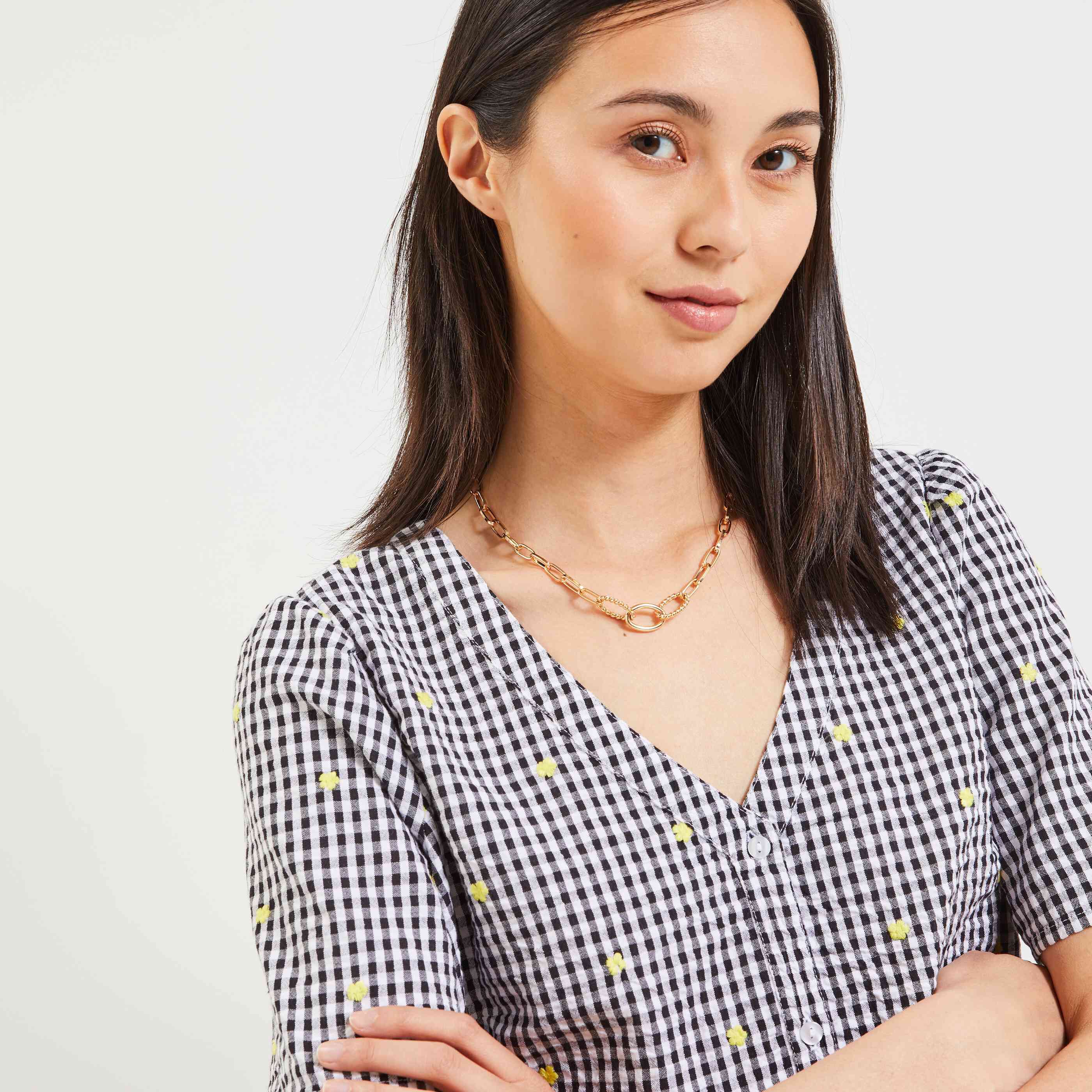 Chemise brodée femme - IMPRIME