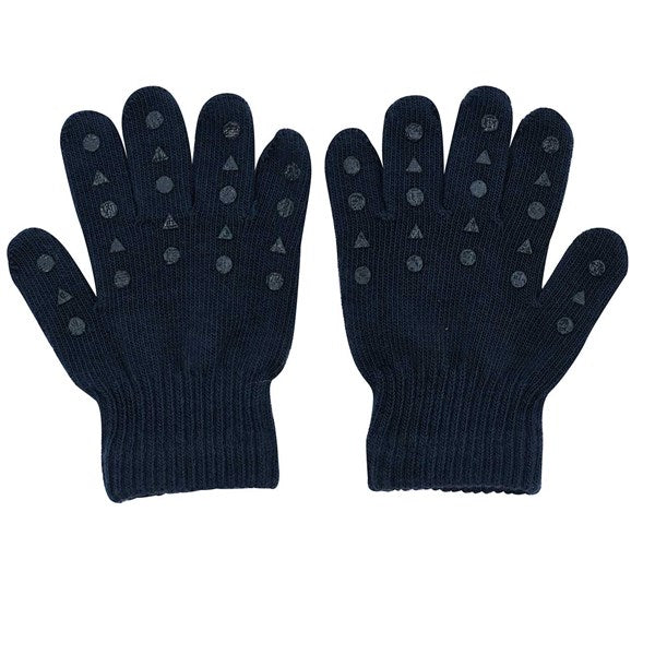 Grip Gloves Dark Blue - Gobabygo → Luksusbaby.dk