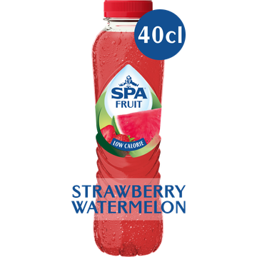 SPA FRUIT Niet-Bruisende Fruitige Frisdrank Strawberry Watermelon 40 cl