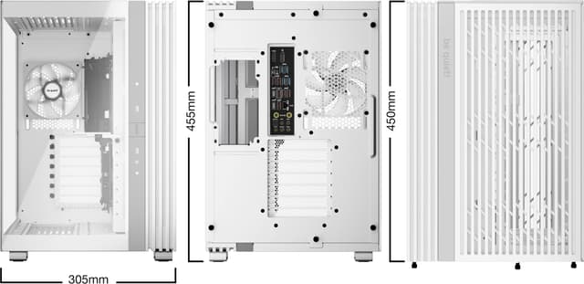 Be quiet! LIGHT BASE 600 FX PC-kabinet (hvid)