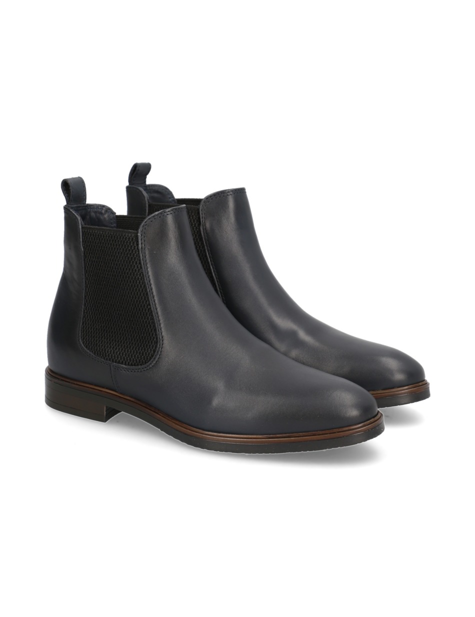 Glattleder Chelsea Boot