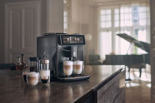 Saeco - Xelsis Suprema SM8885/00 - Koffiezetapparaat - Zwart - Staal