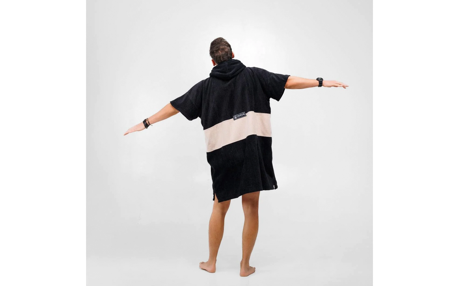 Wave Hawaii Barravento Baumwolle Velours Poncho