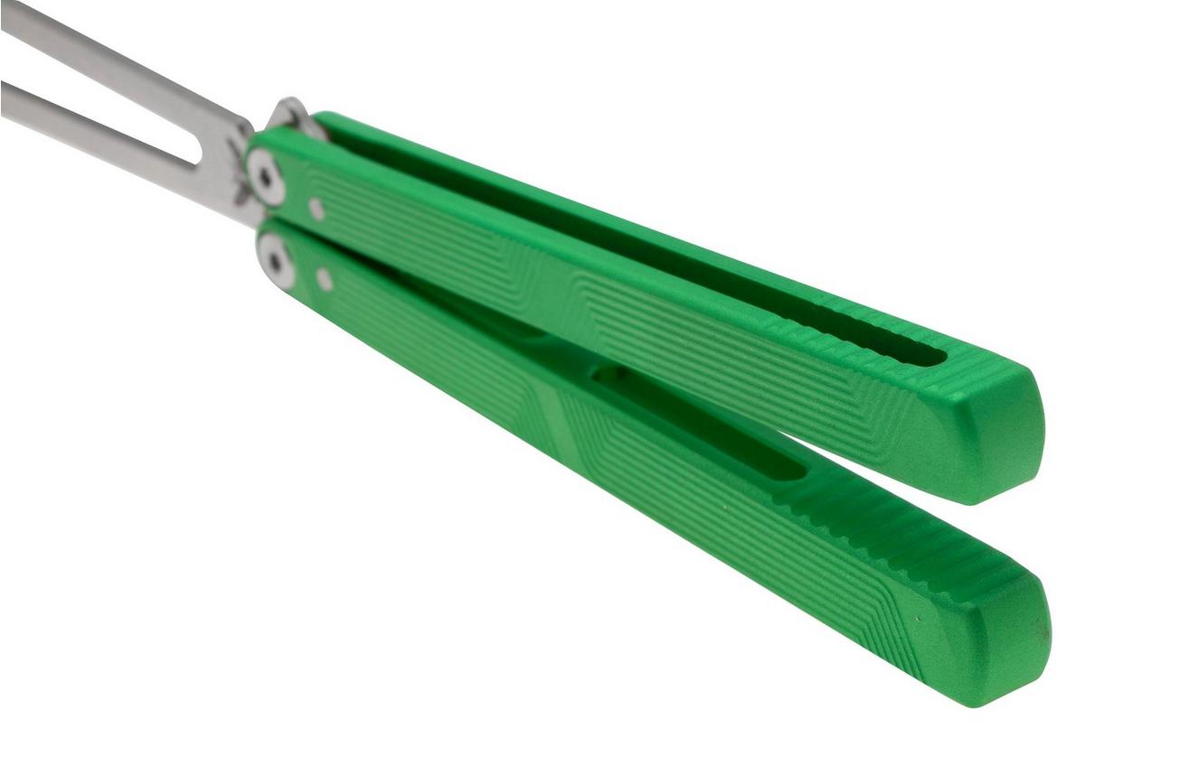 Flytanium Zenith Trainer 2.0 1385RGS Stonewash, Radioactive Green Aluminum, vlindermes trainer