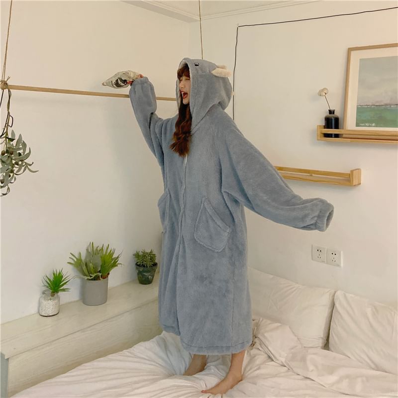 Ukiyo - Lange mouwen dinosaurus pluizige pyjamajas