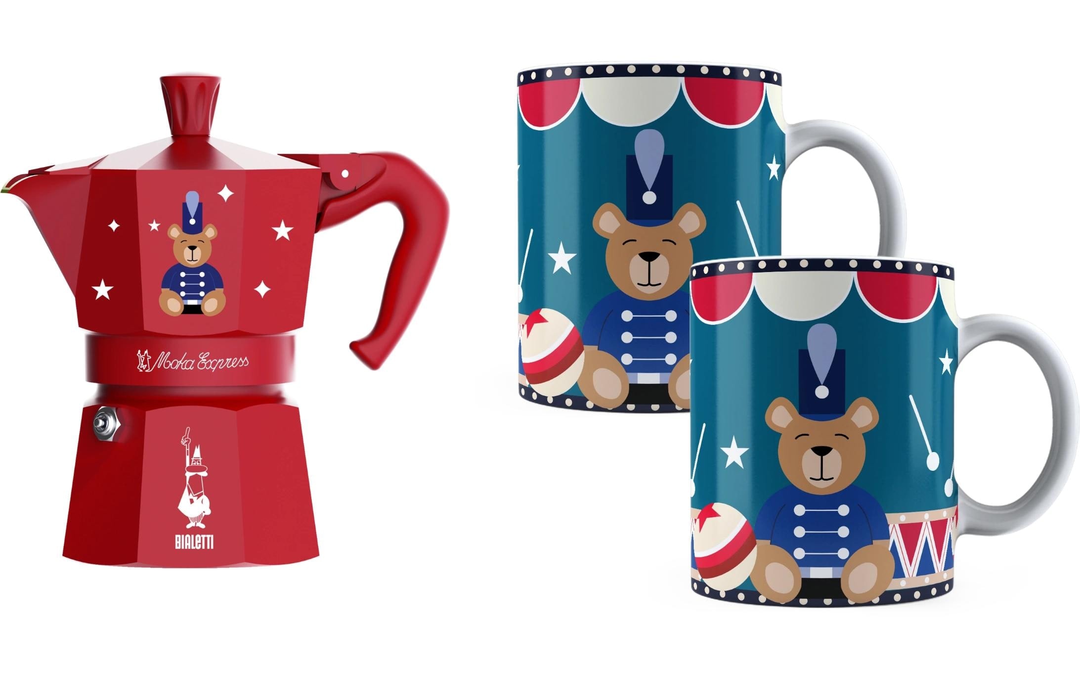 BIALETTI Espressokocher »Moka Express Tassen«