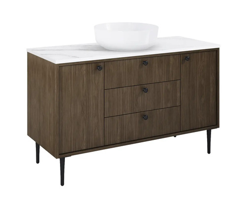 Jungborn wastafelmeubel PRIMUS BxHxD 1200 x 720 x 456 mm Frontkleur notenhout