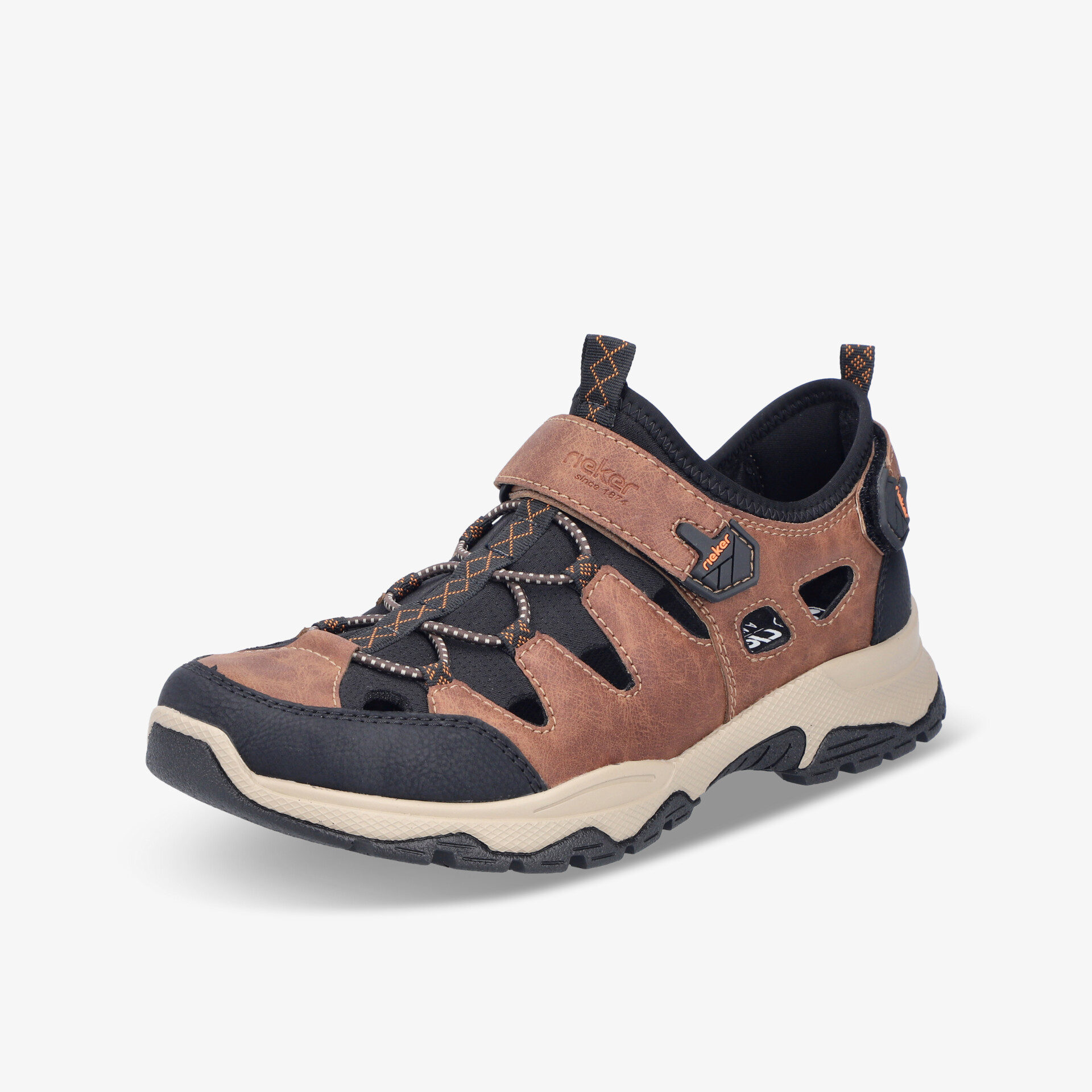 rieker Herren Halbschuhe braun