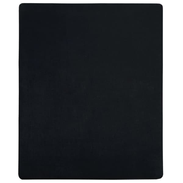 vidaXL Jerseylaken 2 stk svart 90x200 cm bomull