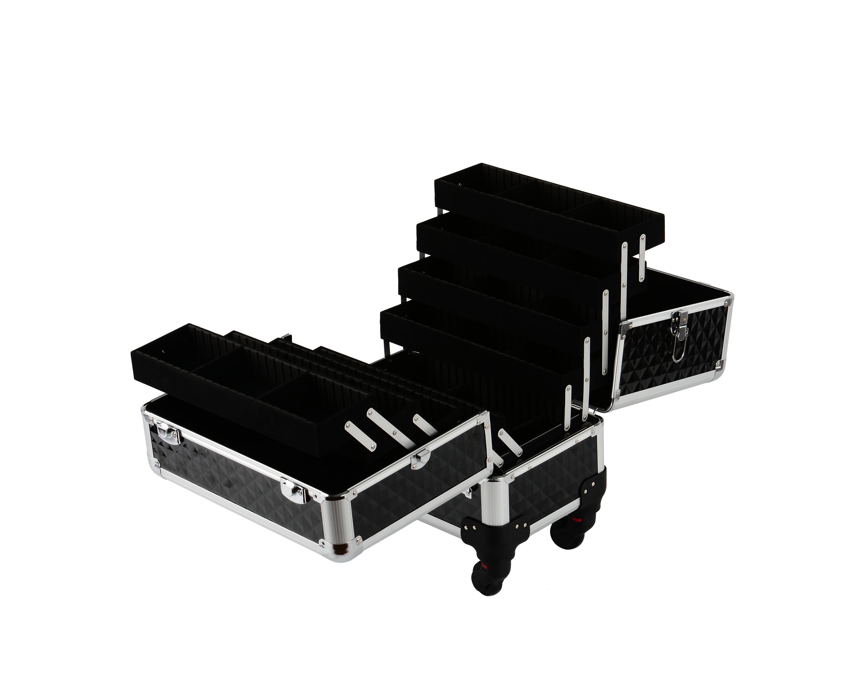 Kosmetikkoffer Trolley BEAUTY schwarz
