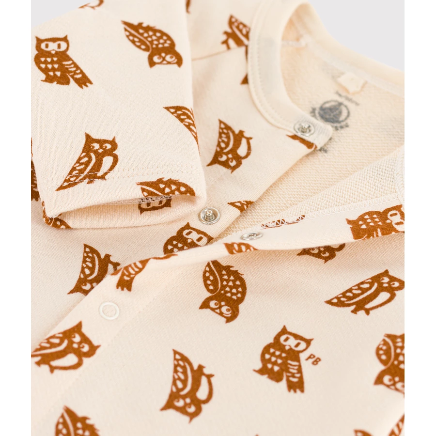 Petit Bateau Schlafoverall avalanche ecureuil