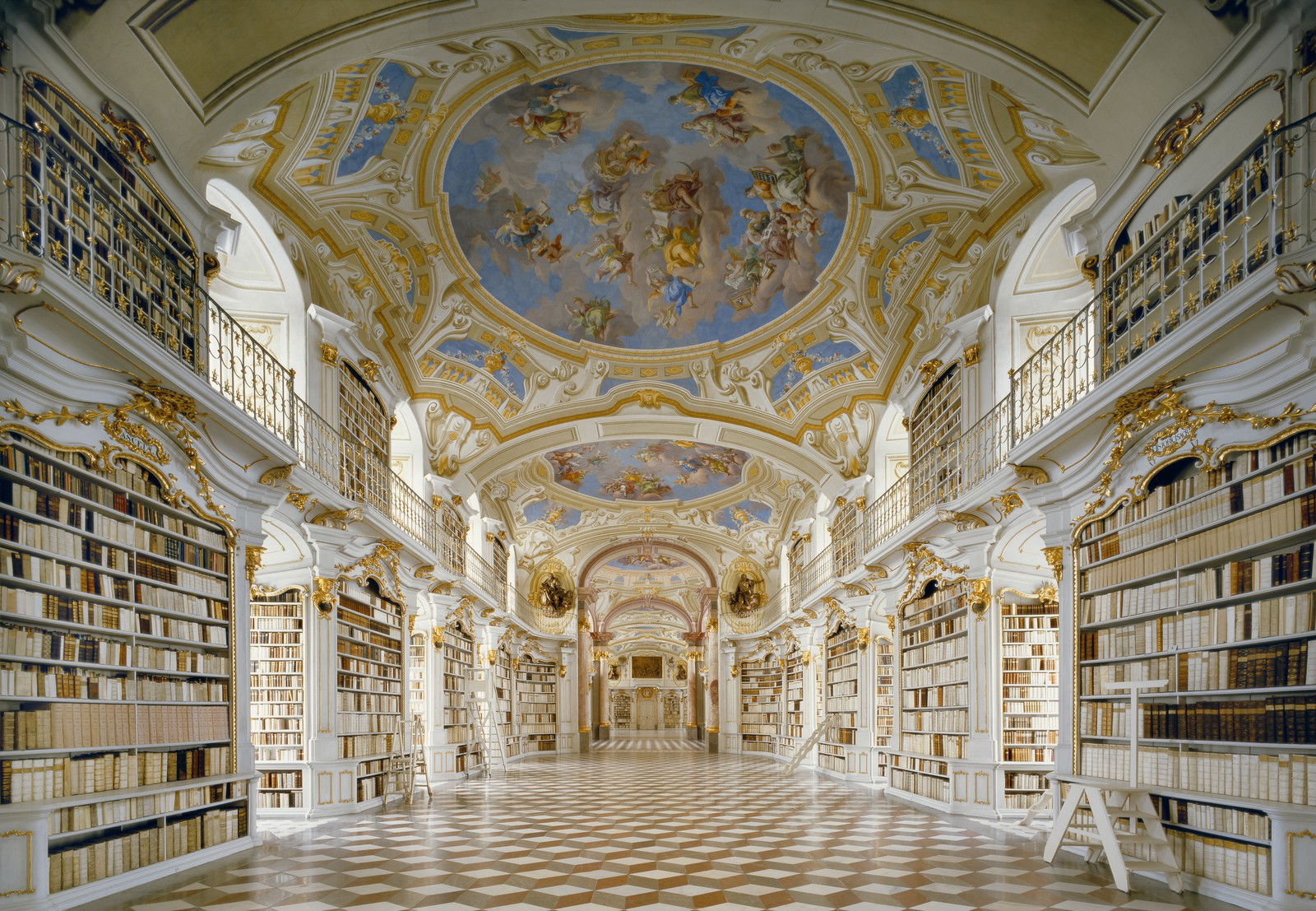 Benediktinerstift Admont by Rafael Neff - Limited Edition. Edition of: 150. Signed.