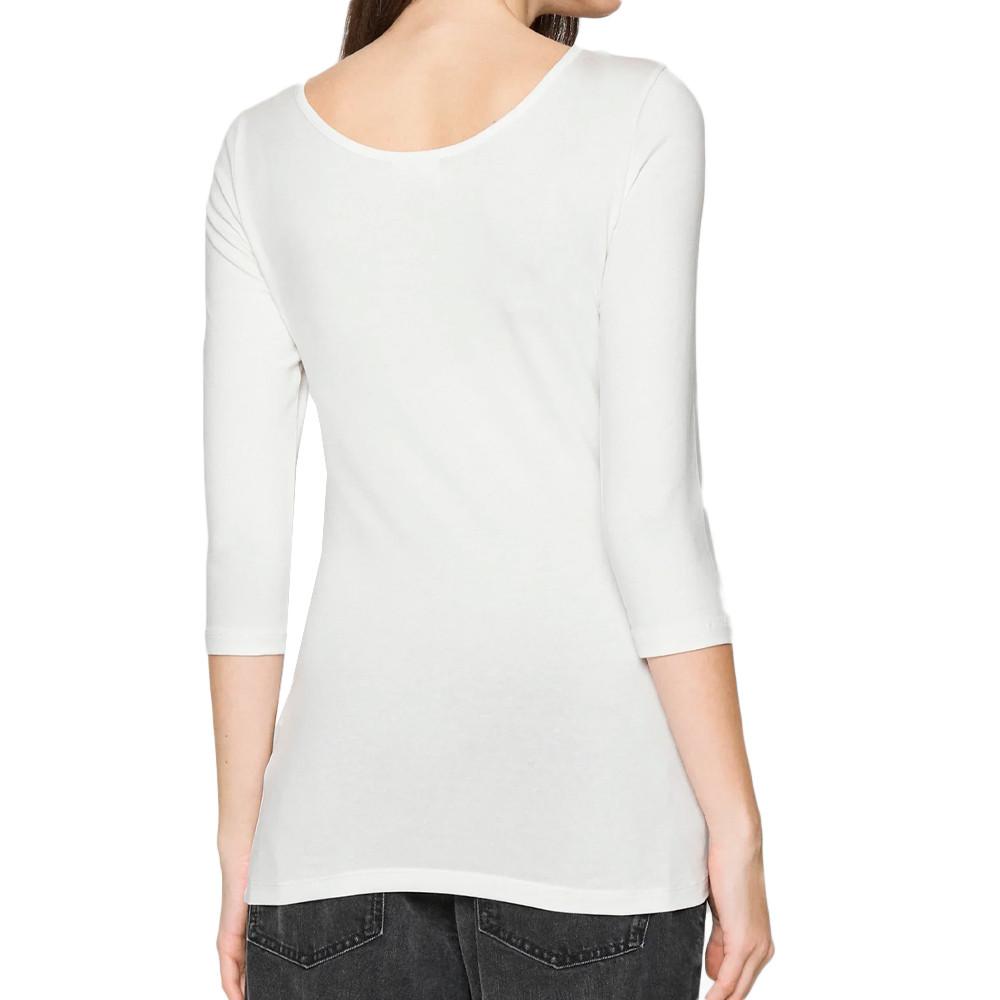 Mamalicious T-Shirt Manches Longues Blanc Mamalicious Lemoni