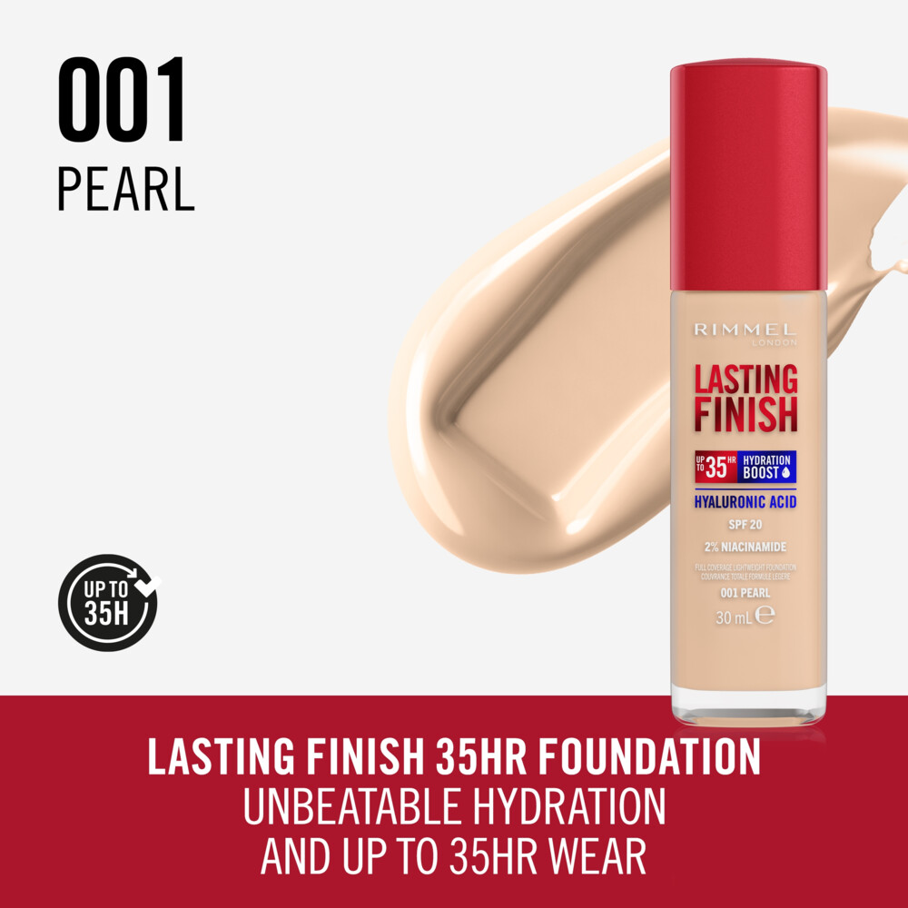Rimmel Lasting Finish 35H Foundation Pearl 130 ml