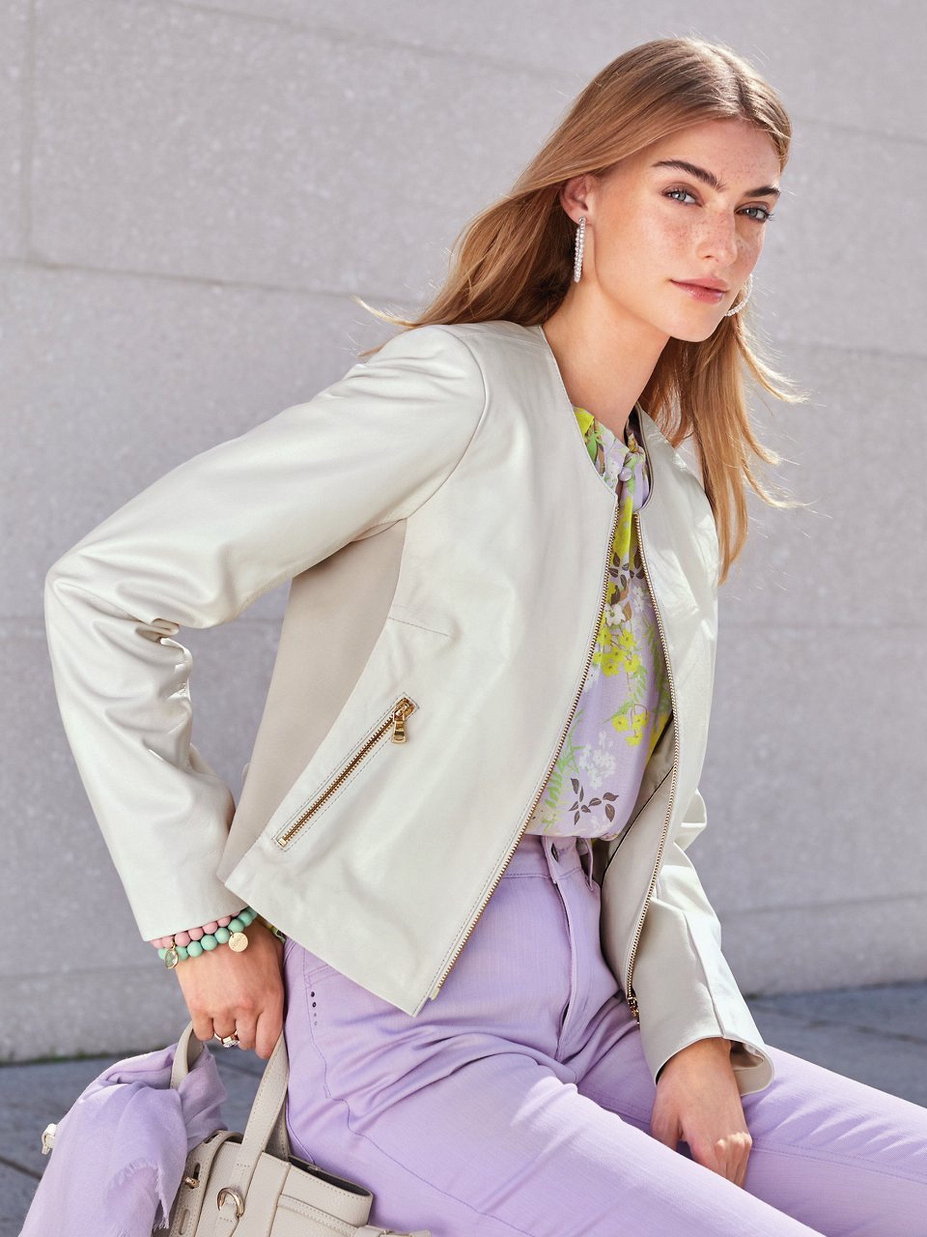 Lederjacke