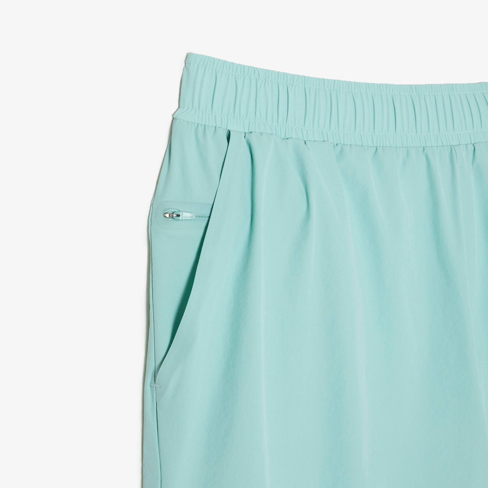 Short de bain léger court uni avec boxer intégré Maillots de bain - Vert - Lacoste - Homme