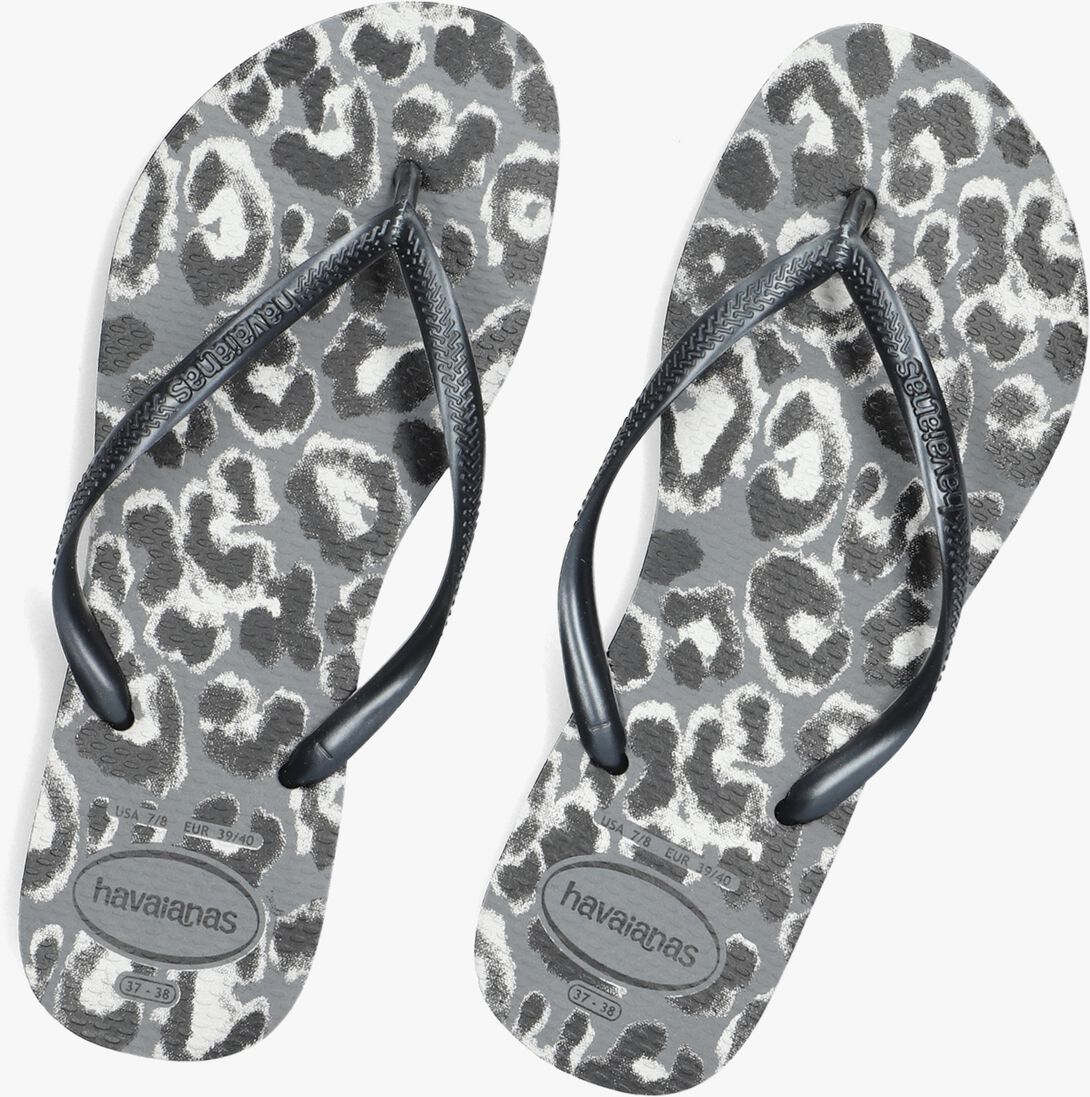 HAVAIANAS grijze havaianas teenslippers slim animals