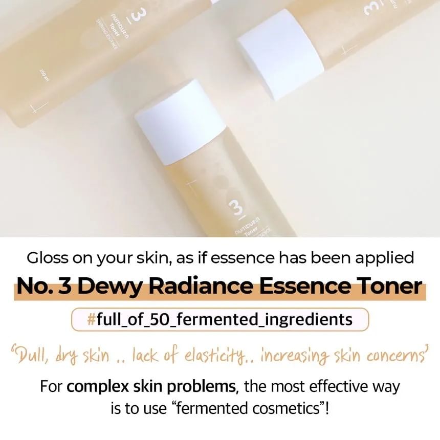 numbuzin - Nr. 3 Super Glowing Essence Toner
