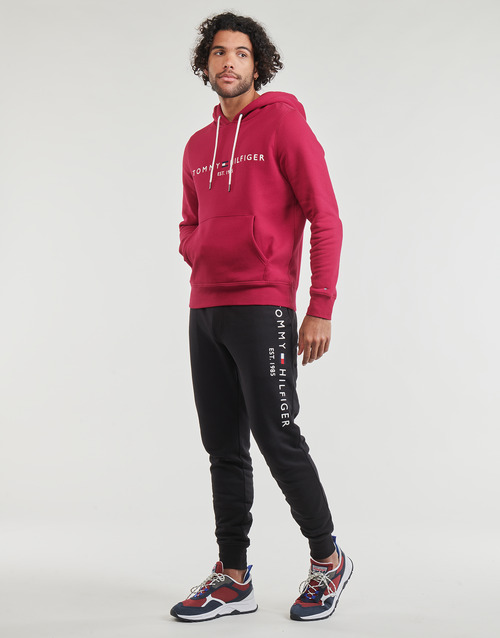 Tommy Hilfiger - TOMMY LOGO HOODY - Bordeaux